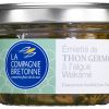 Emietté de thon Germon à l’algue Wakamé - La Compagnie Bretonne du Poisson - Conserves de poissons et crustacés - Bretagne - Nouvelle Vague l'épicerie de la pêche à Bordeaux - France