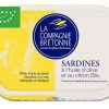La Compagnie Bretonne - Sardines à l'huile d'olive et au citron Bio - Bretagne - Conserve Française - La Nouvelle Vague l'épicerie de la pêche