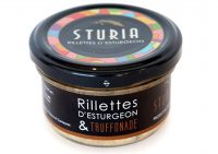 Rillettes d' esturgeon à la truffonade - Sturia - Nouvelle Vague l'épicerie de la pêche à Bordeaux depuis 2017