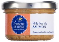 Rillettes de saumon - La Compagnie Bretonne du Poisson - Conserves de poissons et crustacés - Bretagne - Nouvelle Vague l'épicerie de la pêche à Bordeaux - France
