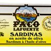 Sardines à l'huile d'olive - Paco Lafuente - Galice Espagne - Nouvelle Vague l'épicerie fine de la pêche à Bordeaux
