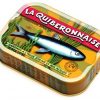 Sardines à l'huile d'olive et aux algues - La Quiberonnaise - Conserves de poissons et crustacés - Bretagne - Nouvelle Vague l'épicerie de la pêche à Bordeaux - France