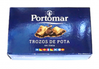 Calmar à l'encre de seiche portomar conserve espagne galice