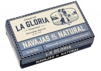 Couteaux au naturel -Conserves La Gloria - Costera - Asturies Espagne - Nouvelle Vague l'épicerie de la pêche à Bordeaux