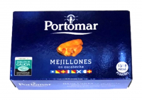 Moules de Galice 13 18 pièces en escabèche portomar galice espagne