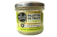 Rillettes de truite à l'aneth - Les Nouvelles Fermes - Nouvelle Vague l'épicerie de la pêche à Bordeaux depuis 2017