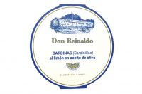 Sardines au citron et à l'huile d'olive - Don Reinaldo - Conservas Lou - Nouvelle Vague l'épicerie fine de la pêche à Bordeaux depuis 2017