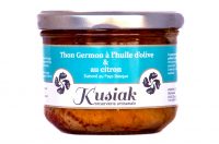 Thon Germon à l'huile d'olive et au citron - Kusiak - Nouvelle Vague l'épicerie fine de la pêche à Bordeaux depuis 2017