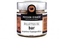 Rillettes de bar sauvage au poivre voatsiperifery - Poisson d'ouest - Nouvelle Vague l'épicerie fine de la pêche à Bordeaux depuis 2017