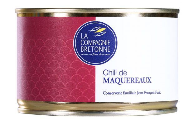 Chili de maquereaux - La Compagnie Bretonne - Nouvelle Vague l'épicerie fine de la pêche à Bordeaux depuis 2017